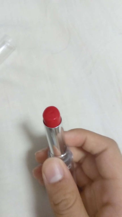 ラスティンググロスリップ/CEZANNE/口紅を使ったクチコミ(2枚目)