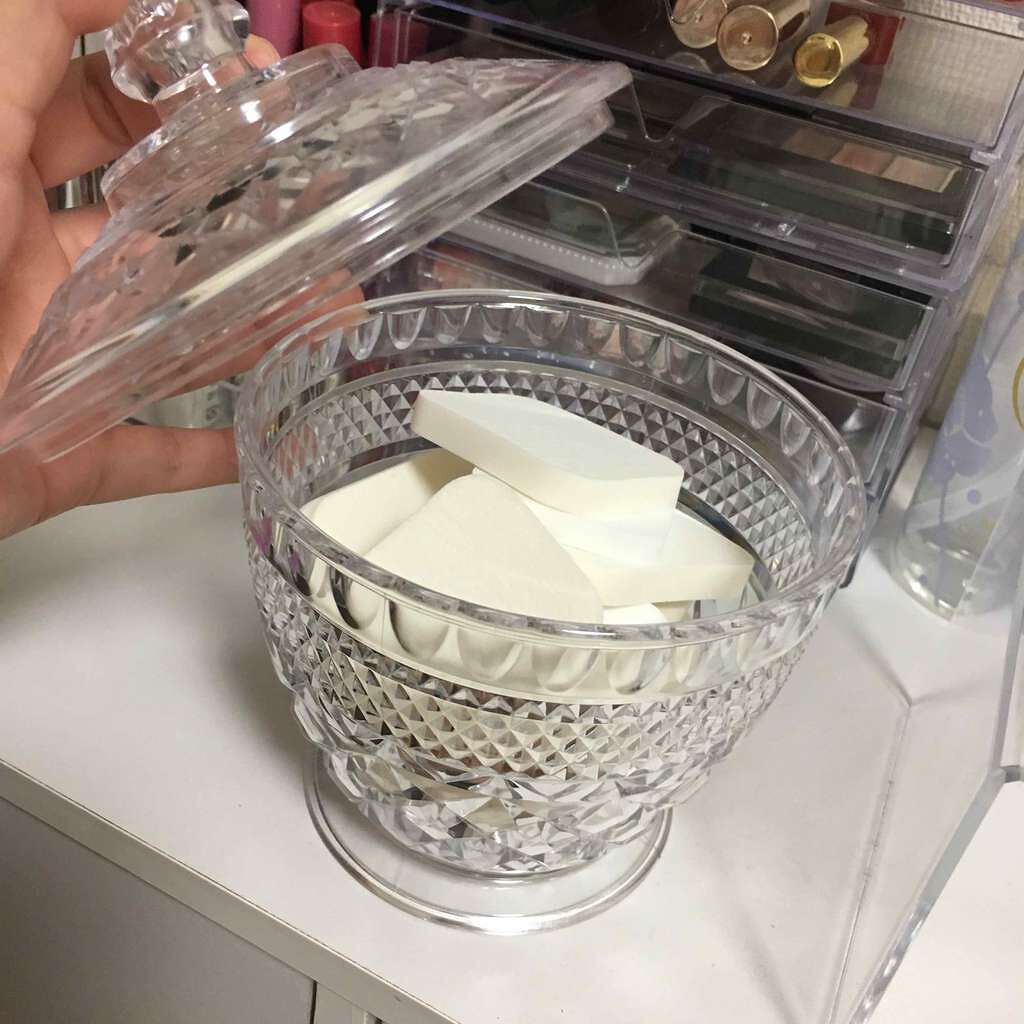 3段式クリアーケース/DAISO/その他化粧小物を使ったクチコミ(2枚目)