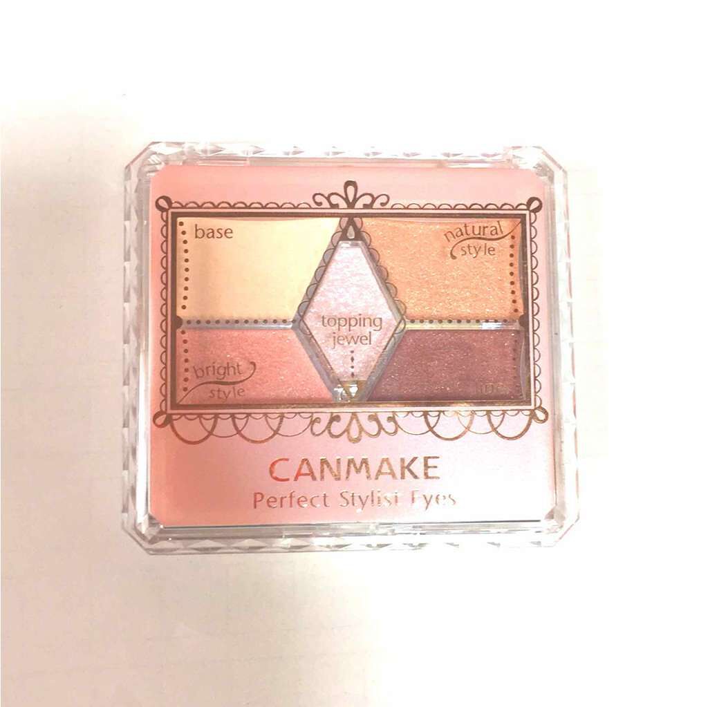 【旧品】パーフェクトスタイリストアイズ/キャンメイク/アイシャドウパレットを使ったクチコミ（1枚目）