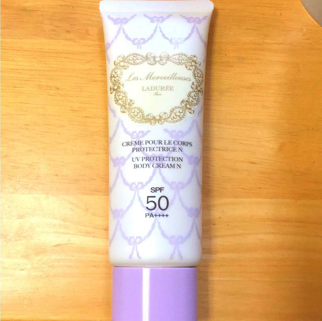 UV プロテクション ボディ クリーム N/レ・メルヴェイユーズ ラデュレ/日焼け止め・UVケアを使ったクチコミ(1枚目)