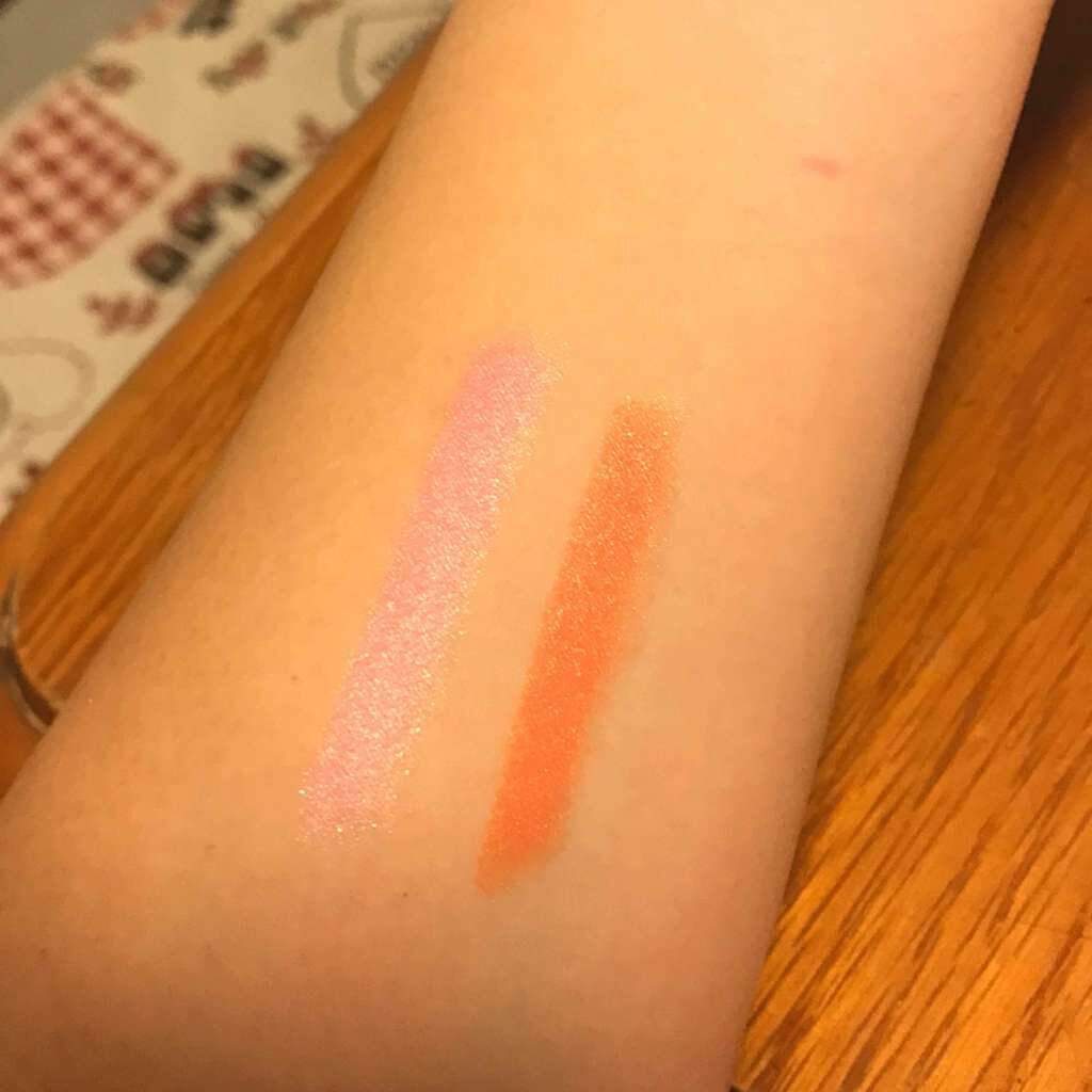 カラフルメイククレヨン/キャンドゥ/スティックアイシャドウを使ったクチコミ（2枚目）