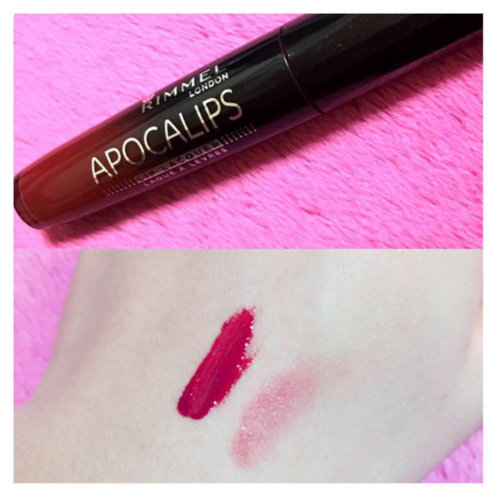 アポカリプス リップラッカー/リンメル ロンドン/口紅を使ったクチコミ(1枚目)