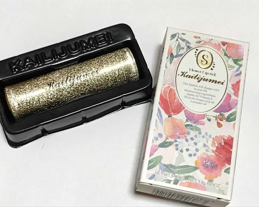 Kailijumei フラワーリップ 日本限定モデル/Kailijumei/口紅を使ったクチコミ（2枚目）