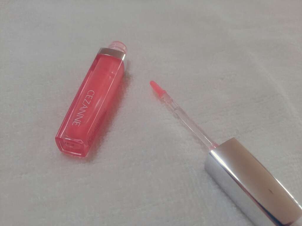 ジェルグロスリップ/CEZANNE/リップグロスを使ったクチコミ(2枚目)