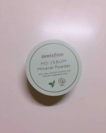 ノーセバム ミネラルパウダー/innisfree/ルースパウダーを使ったクチコミ(1枚目)