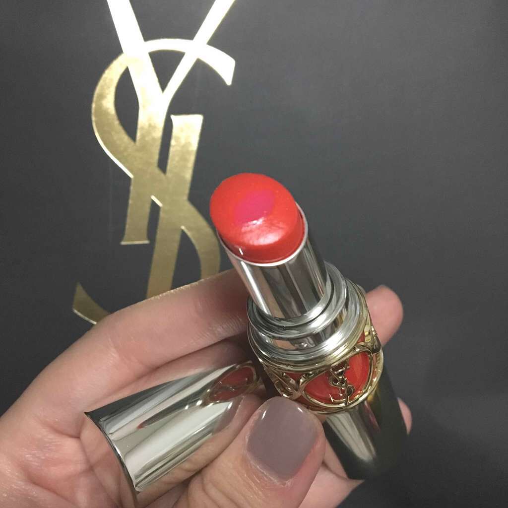 ヴォリュプテ ティントインバーム/YVES SAINT LAURENT BEAUTE/口紅を使ったクチコミ(1枚目)