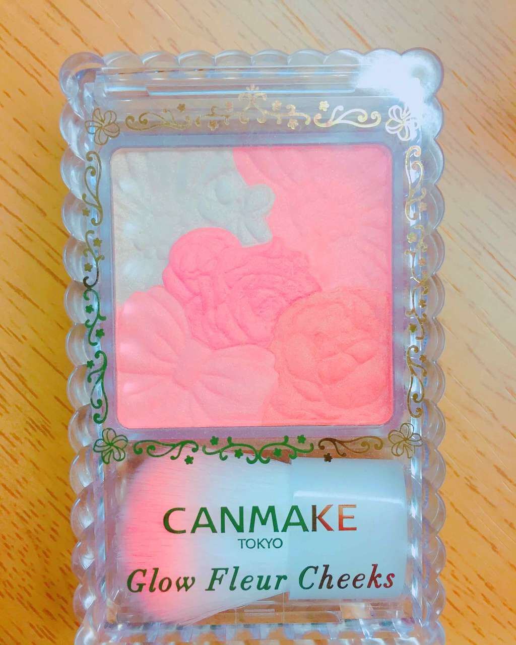 グロウフルールチークス/キャンメイク/パウダーチークを使ったクチコミ(1枚目)