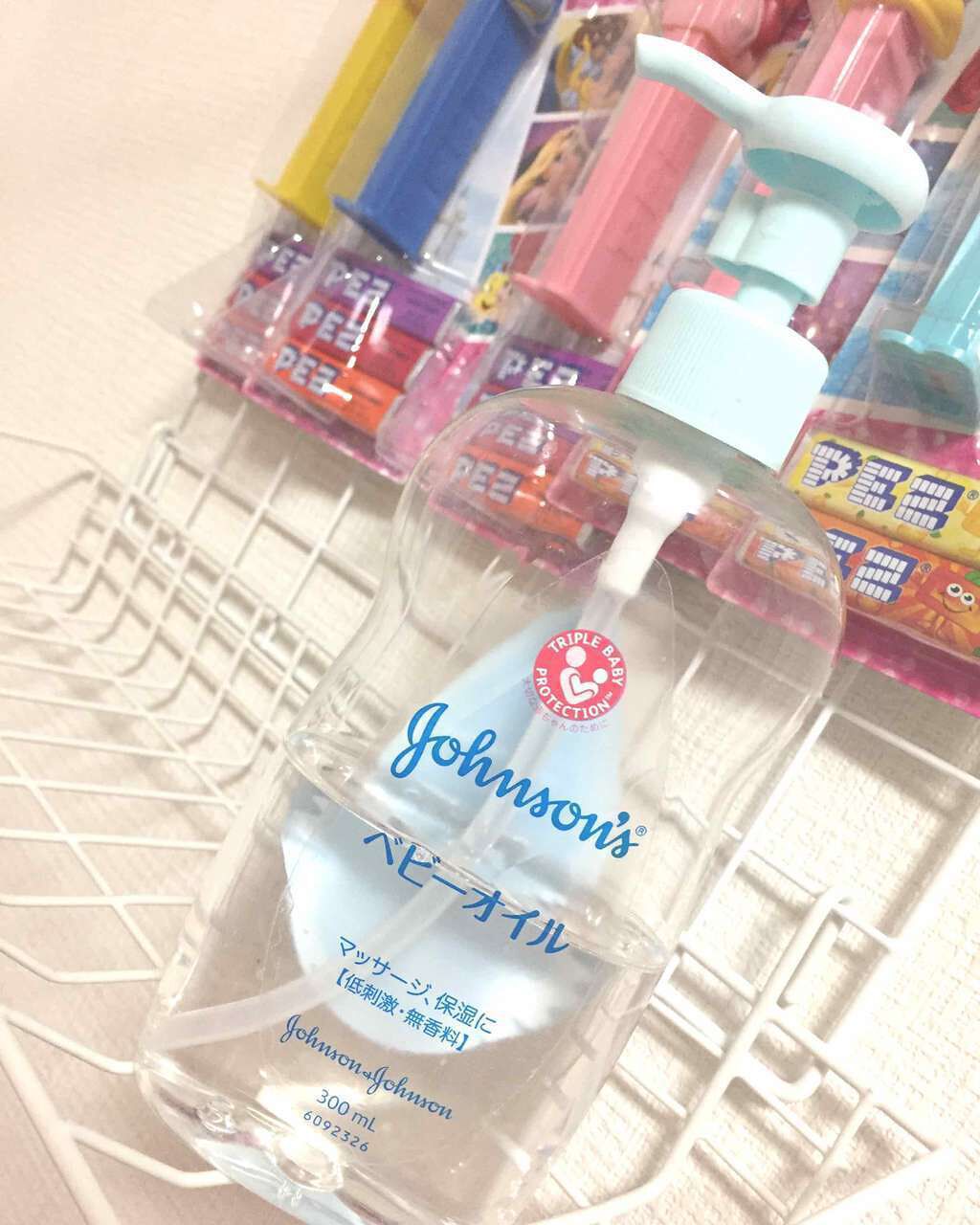 ジョンソン ベビーオイル 無香料/ジョンソンベビー/ボディオイルを使ったクチコミ(1枚目)