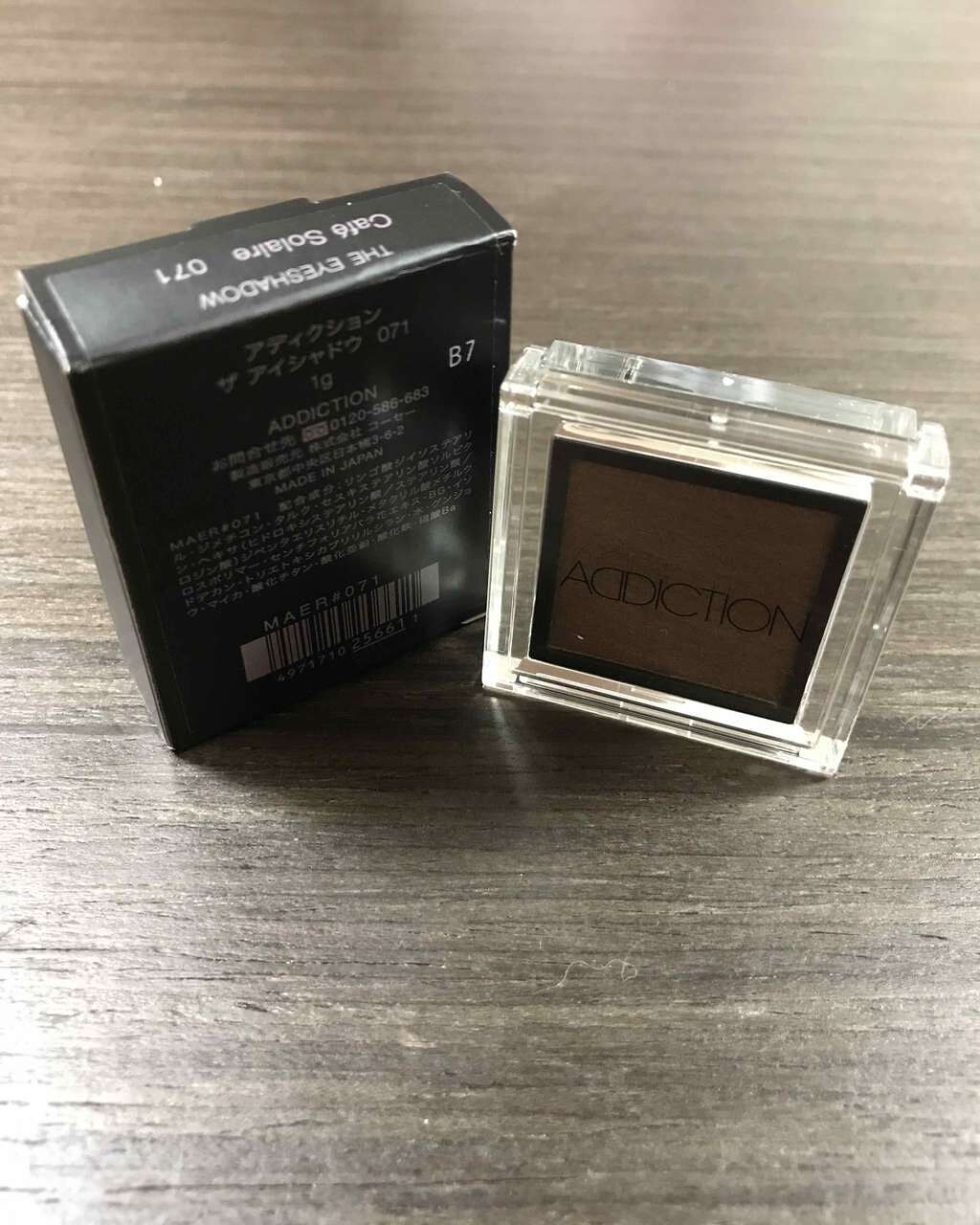 アディクション ザ アイシャドウ/ADDICTION/単色アイシャドウを使ったクチコミ(1枚目)