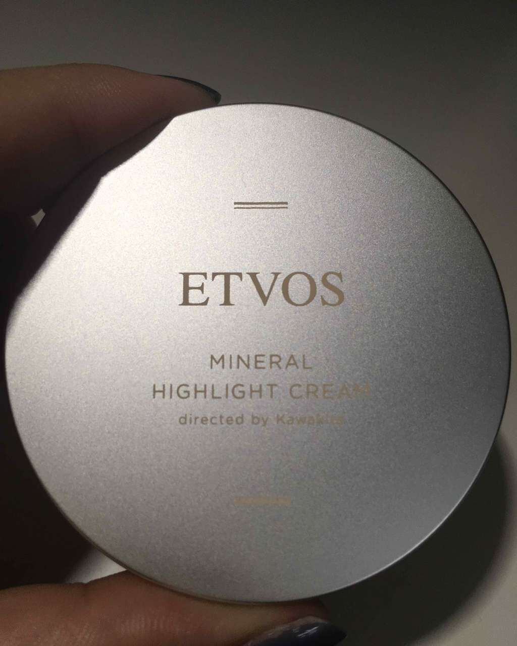 ミネラルハイライトクリーム/エトヴォス/クリームハイライトを使ったクチコミ（1枚目）