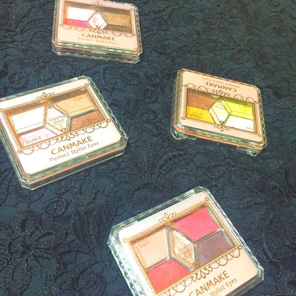 【旧品】パーフェクトスタイリストアイズ/キャンメイク/アイシャドウパレットを使ったクチコミ(1枚目)