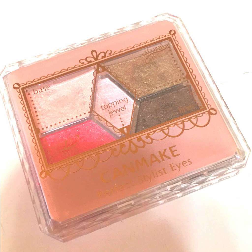 【旧品】パーフェクトスタイリストアイズ/キャンメイク/アイシャドウパレットを使ったクチコミ（1枚目）