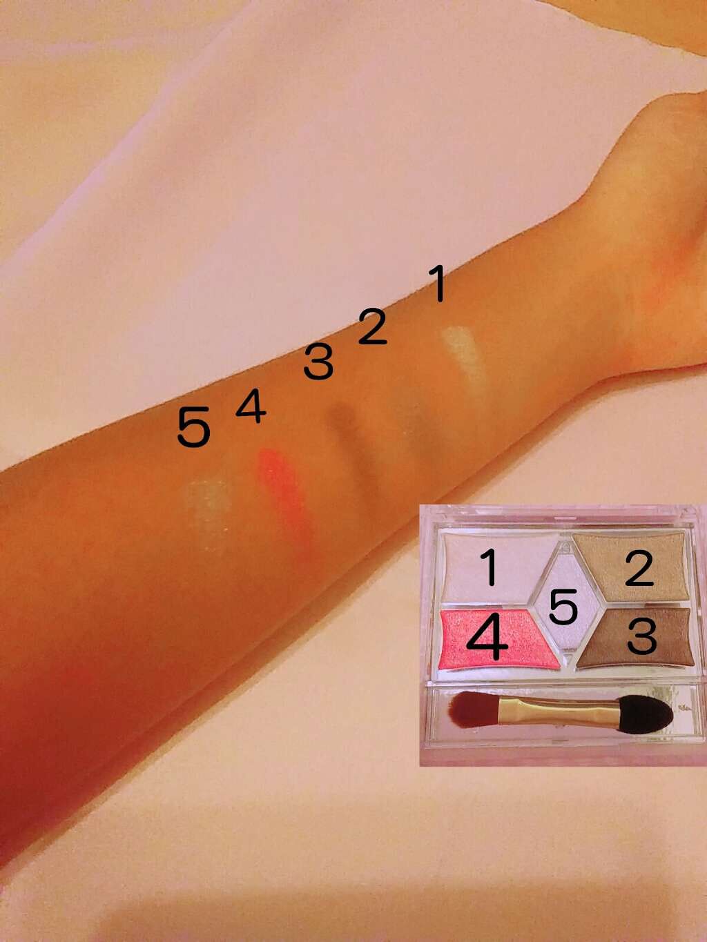 【旧品】パーフェクトスタイリストアイズ/キャンメイク/アイシャドウパレットを使ったクチコミ(2枚目)