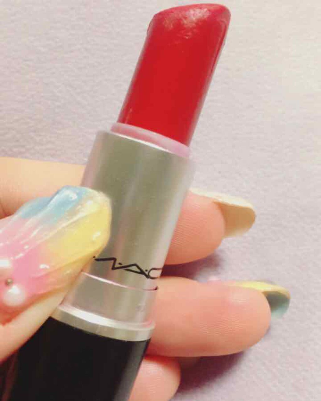 リップスティック ベティ ブープ(TM)レッド/M・A・C/口紅を使ったクチコミ(2枚目)