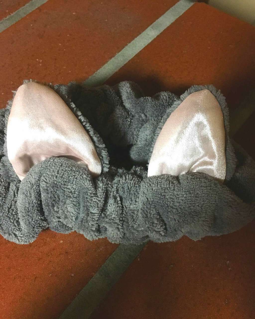 にゃんこヘアターバン/DAISO/ヘアアクセサリーを使ったクチコミ（2枚目）