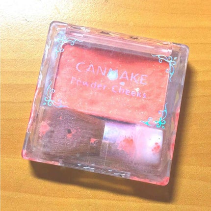 【旧品】パウダーチークス/キャンメイク/パウダーチークを使ったクチコミ(1枚目)