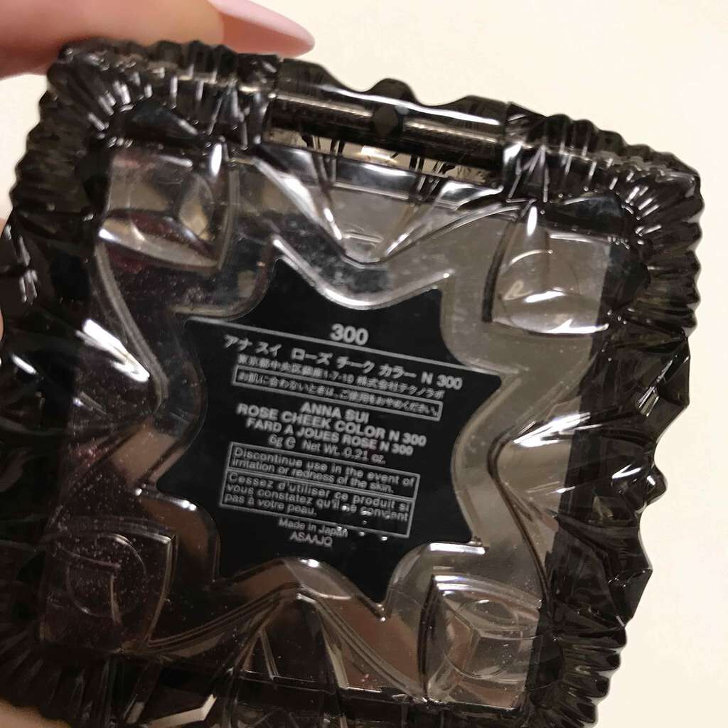 ローズ チーク カラー N/ANNA SUI/パウダーチークを使ったクチコミ(3枚目)