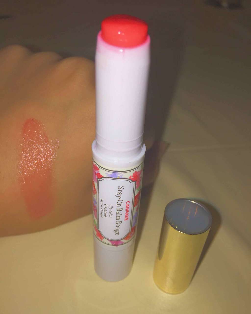 ステイオンバームルージュ/キャンメイク/口紅を使ったクチコミ(1枚目)