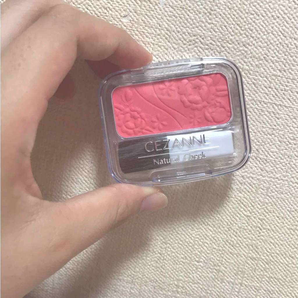 ナチュラル チークN/CEZANNE/パウダーチークを使ったクチコミ(1枚目)
