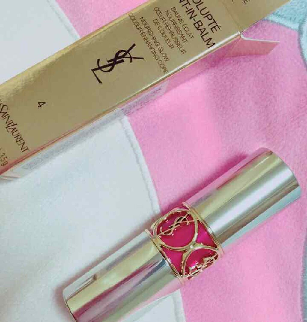 ヴォリュプテ ティントインバーム/YVES SAINT LAURENT BEAUTE/口紅を使ったクチコミ（2枚目）