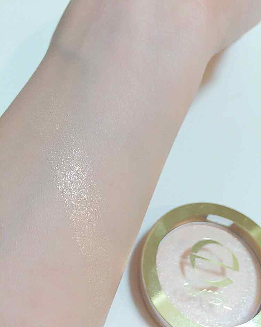 シャイニーシャドウ N/excel/単色アイシャドウを使ったクチコミ(2枚目)