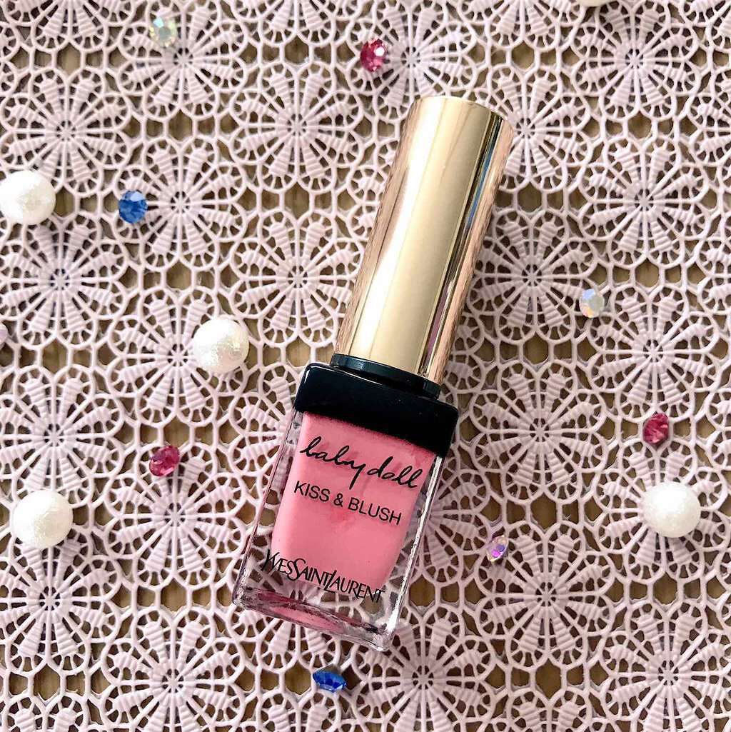 ベビードール キッス&ブラッシュ/YVES SAINT LAURENT BEAUTE/ジェル・クリームチークを使ったクチコミ(1枚目)