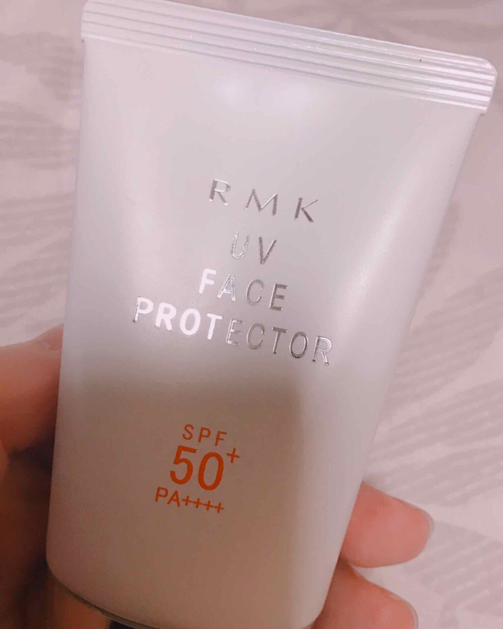 UVフェイスプロテクター50/RMK/日焼け止めクリームを使ったクチコミ（1枚目）