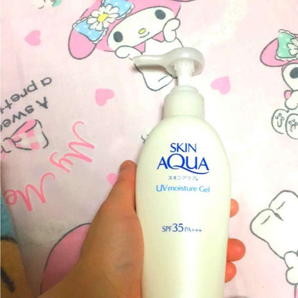 スーパーモイスチャージェル(旧)/スキンアクア/日焼け止め・UVケアを使ったクチコミ(1枚目)