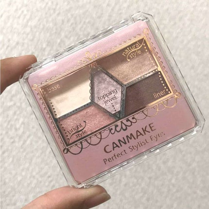 【旧品】パーフェクトスタイリストアイズ/キャンメイク/アイシャドウパレットを使ったクチコミ(1枚目)