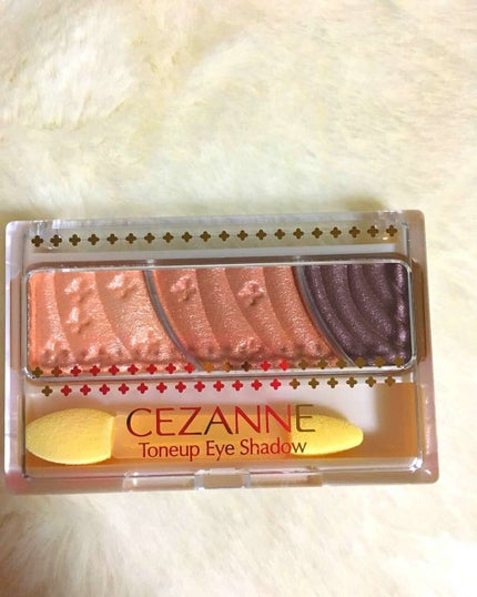 トーンアップアイシャドウ/CEZANNE/アイシャドウパレットを使ったクチコミ(1枚目)