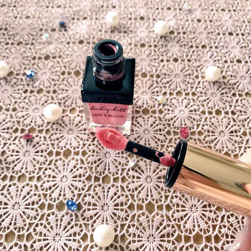 ベビードール キッス&ブラッシュ/YVES SAINT LAURENT BEAUTE/ジェル・クリームチークを使ったクチコミ(2枚目)