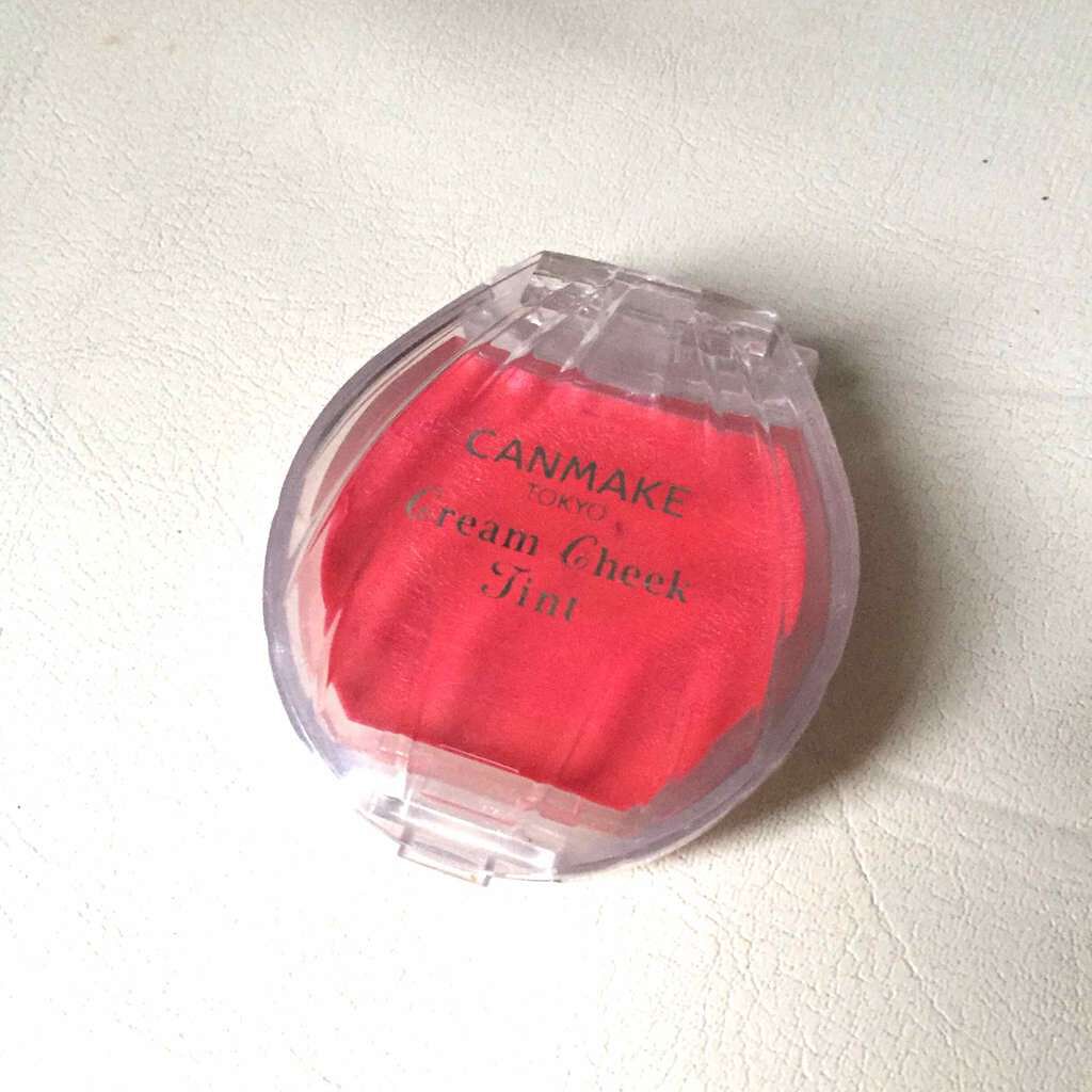 クリームチーク ティント/キャンメイク/ジェル・クリームチークを使ったクチコミ（1枚目）
