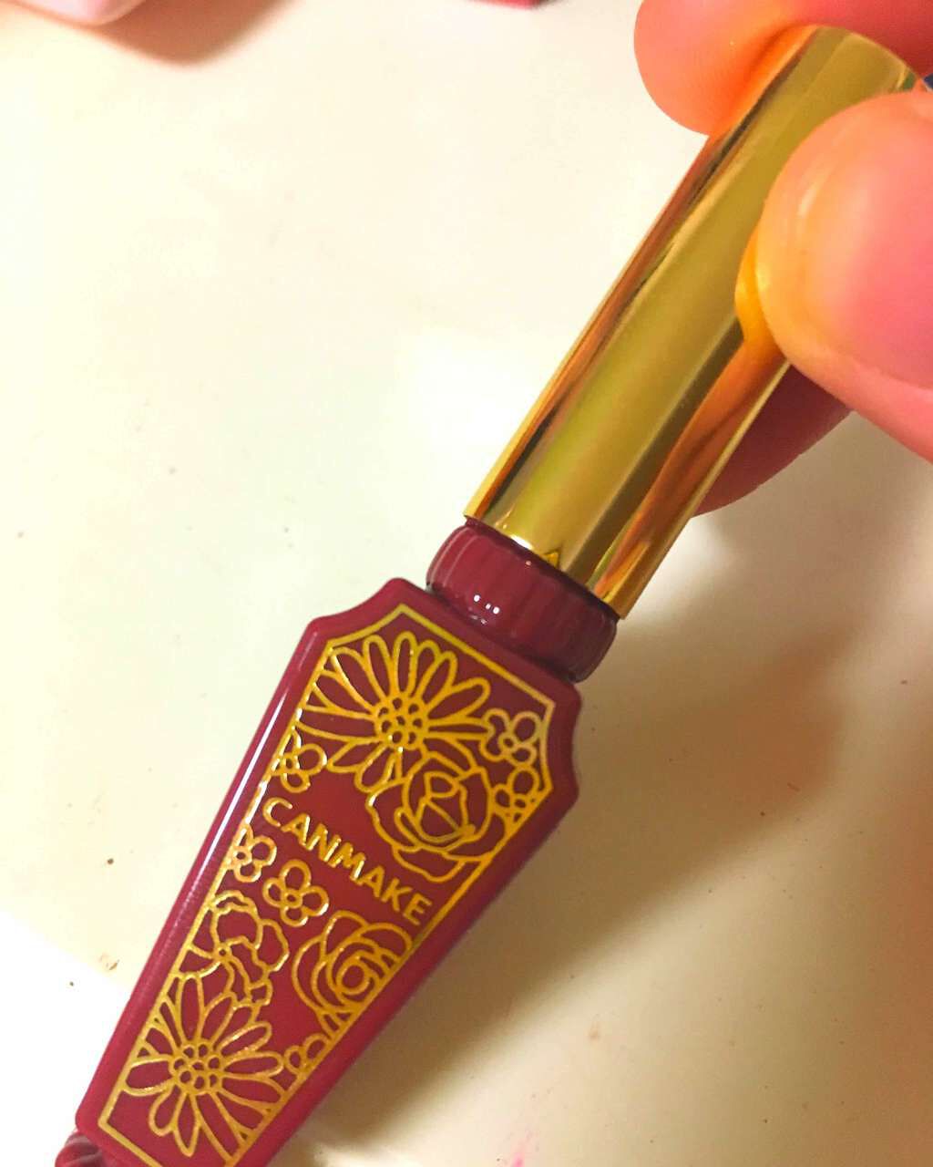 リップティントシロップ/キャンメイク/リップティントを使ったクチコミ(1枚目)