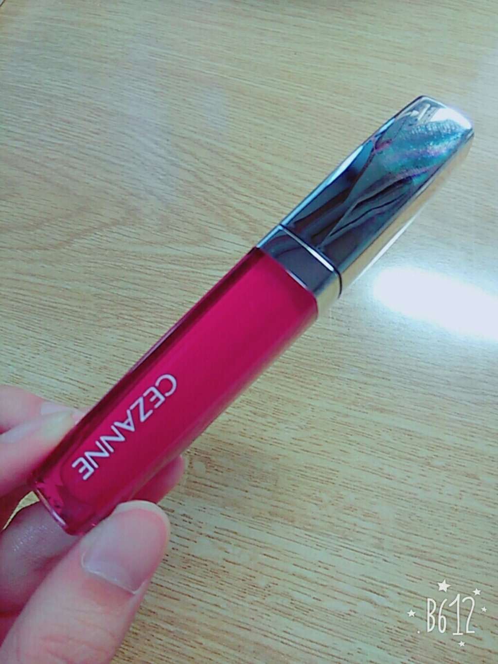 ジェルグロスリップ/CEZANNE/リップグロスを使ったクチコミ（2枚目）