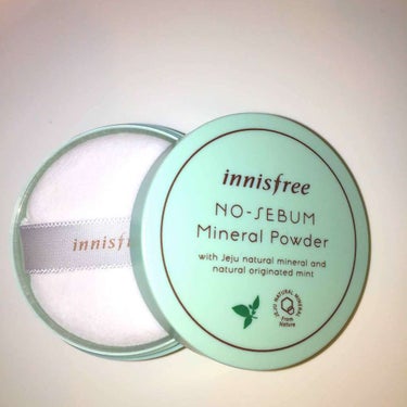 ノーセバム ミネラルパウダー/innisfree/ルースパウダーを使ったクチコミ（1枚目）