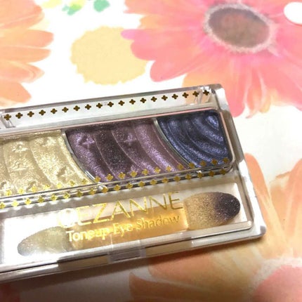 トーンアップアイシャドウ/CEZANNE/アイシャドウパレットを使ったクチコミ(1枚目)