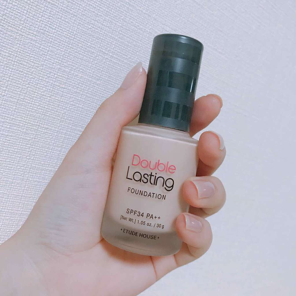ダブルラスティング ファンデーション/ETUDE/リキッドファンデーションを使ったクチコミ(1枚目)