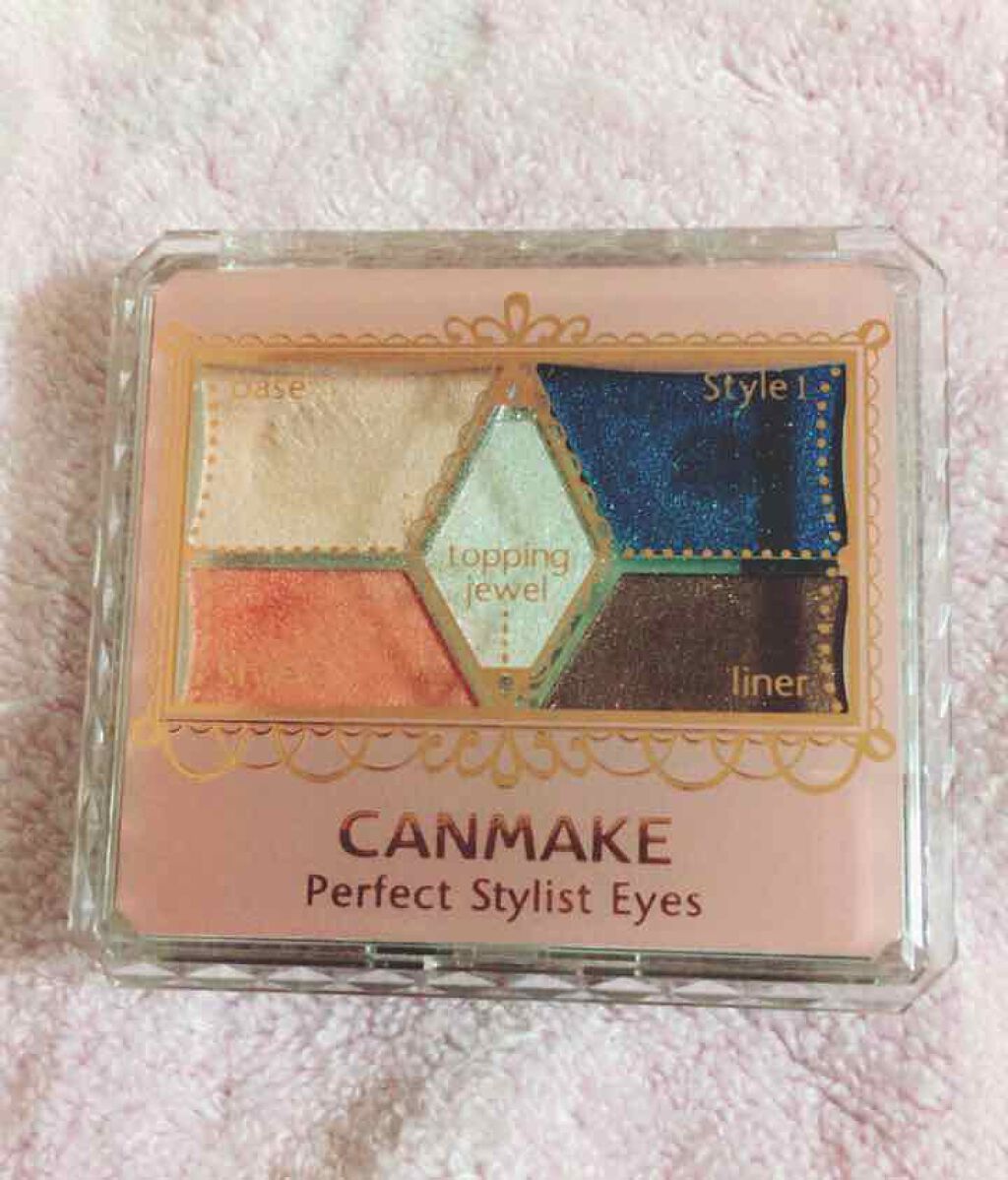 【旧品】パーフェクトスタイリストアイズ/キャンメイク/アイシャドウパレットを使ったクチコミ(1枚目)
