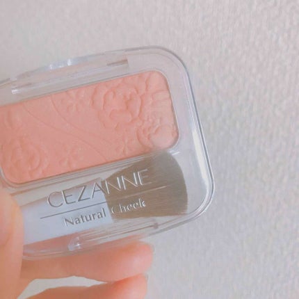 ナチュラル チークN/CEZANNE/パウダーチークを使ったクチコミ(1枚目)