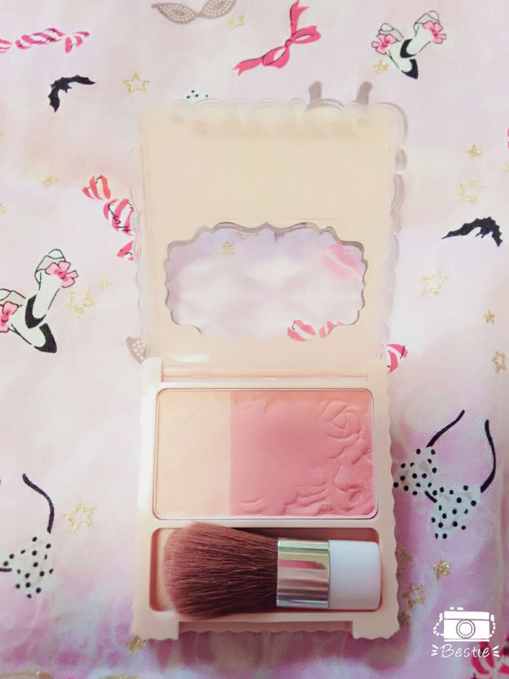 マット&クリスタルチークス/キャンメイク/パウダーチークを使ったクチコミ(2枚目)