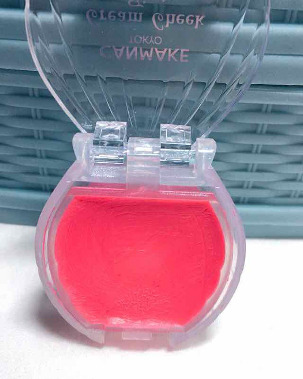 クリームチーク ティント/キャンメイク/ジェル・クリームチークを使ったクチコミ(2枚目)