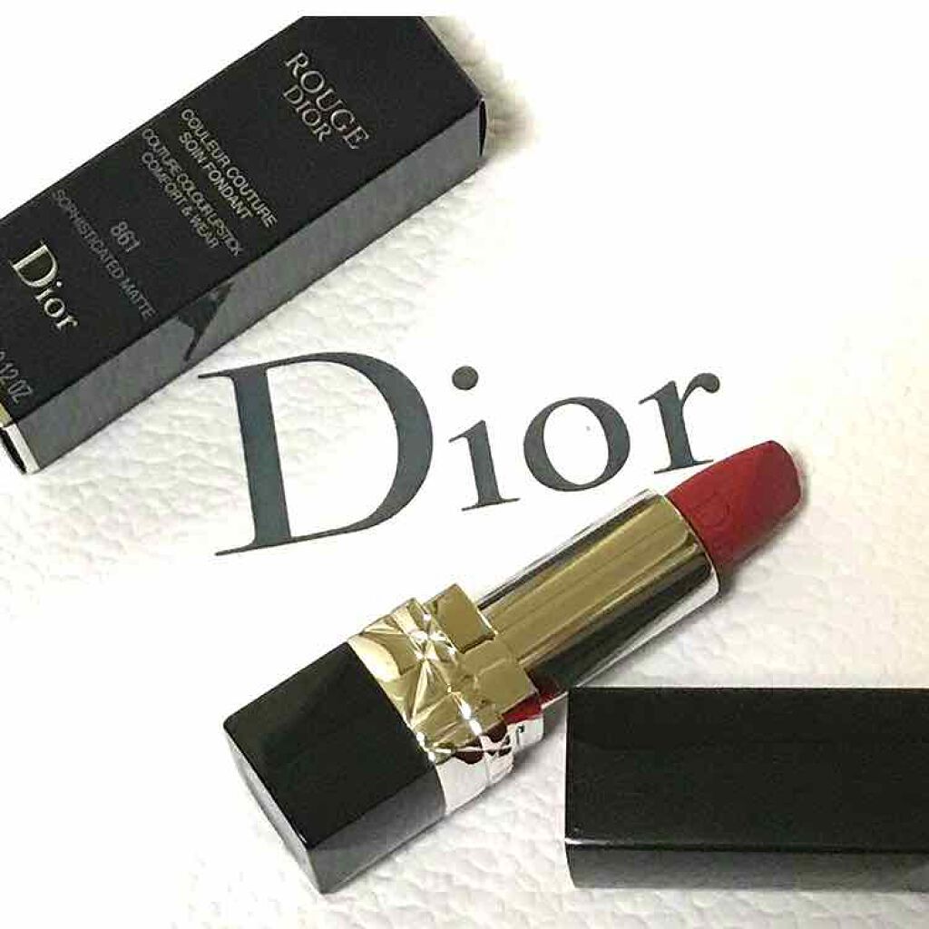 【旧】ルージュ ディオール/Dior/口紅を使ったクチコミ(1枚目)
