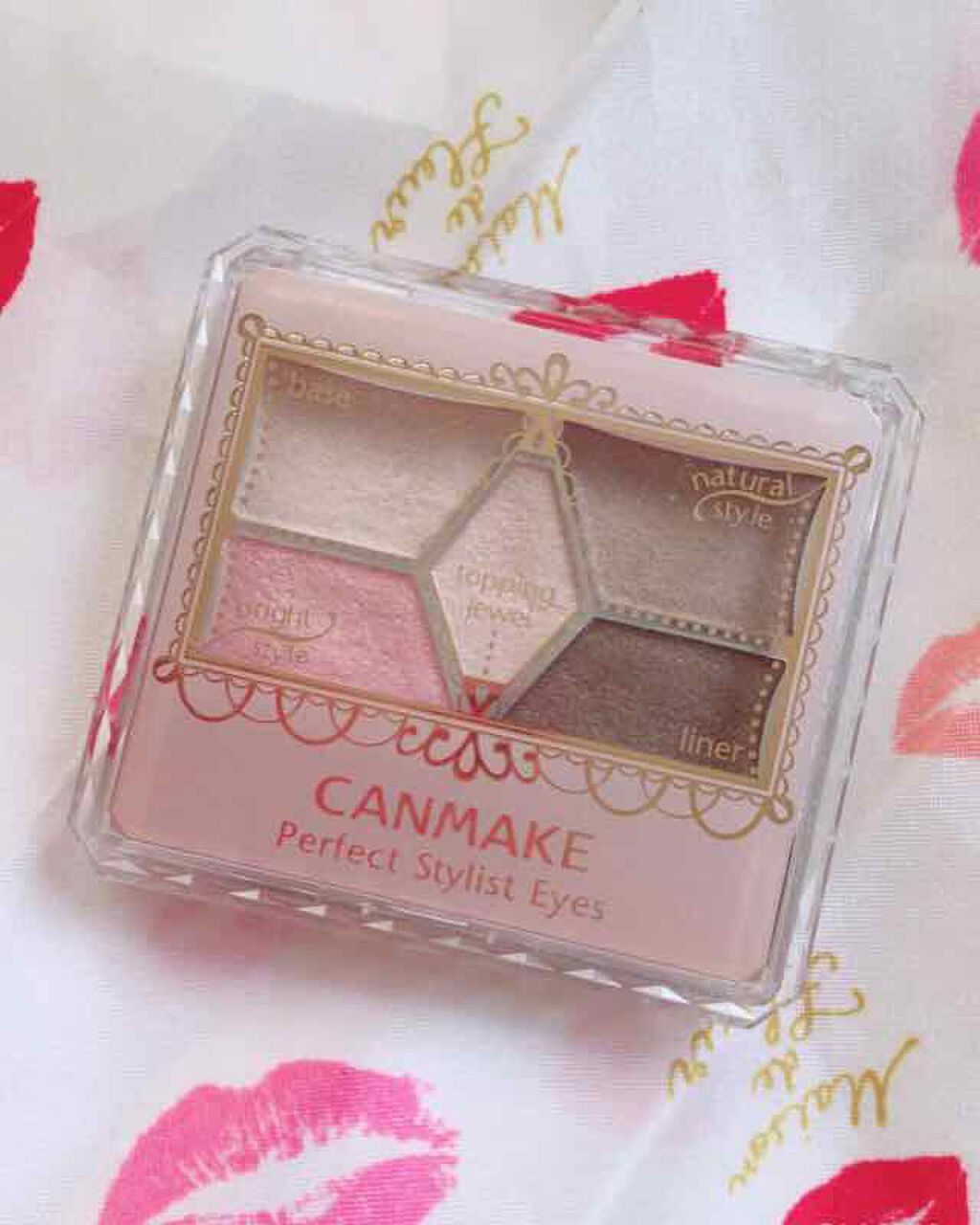 【旧品】パーフェクトスタイリストアイズ/キャンメイク/アイシャドウパレットを使ったクチコミ(1枚目)