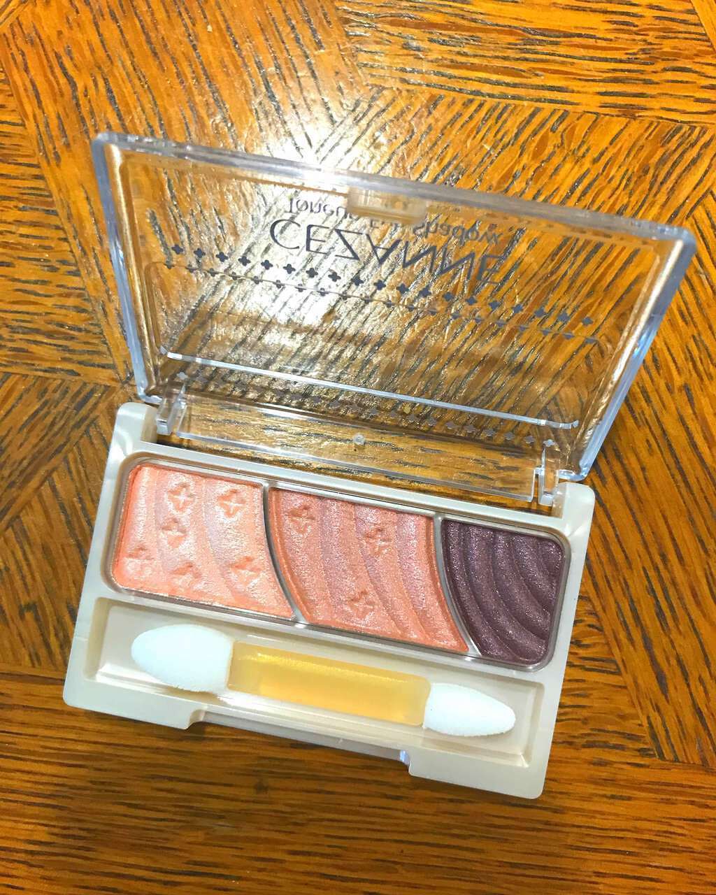 トーンアップアイシャドウ/CEZANNE/アイシャドウパレットを使ったクチコミ（2枚目）