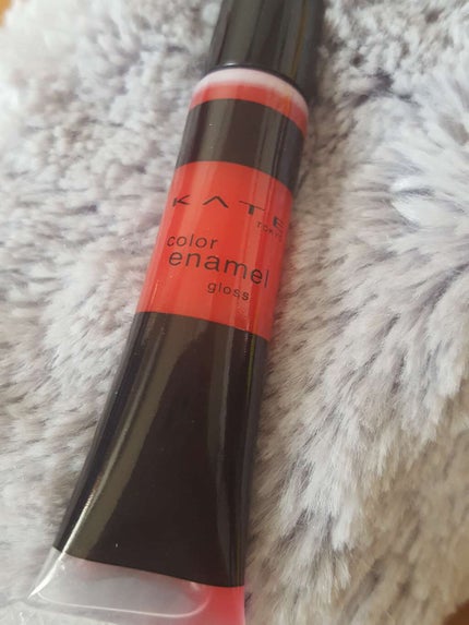 カラーエナメルグロス/KATE/リップグロスを使ったクチコミ(1枚目)