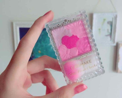 グロウフルールチークス/キャンメイク/パウダーチークを使ったクチコミ(1枚目)