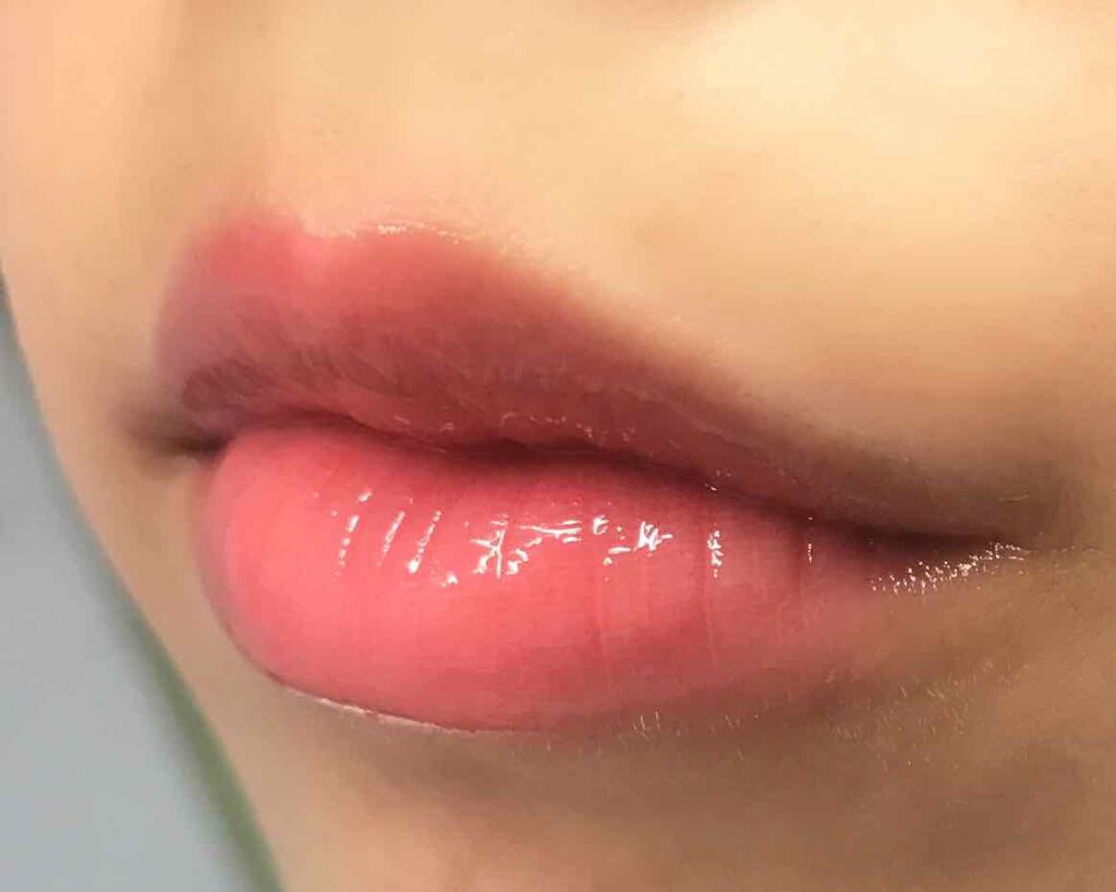 リップケアオイル/excel/リップグロスを使ったクチコミ(2枚目)