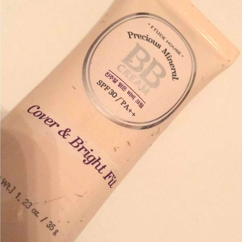 プレシャスミネラル BBクリーム カバー&ブライトフィット/ETUDE/BBクリームを使ったクチコミ(1枚目)
