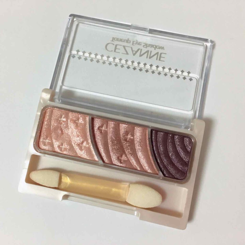 トーンアップアイシャドウ/CEZANNE/アイシャドウパレットを使ったクチコミ(1枚目)