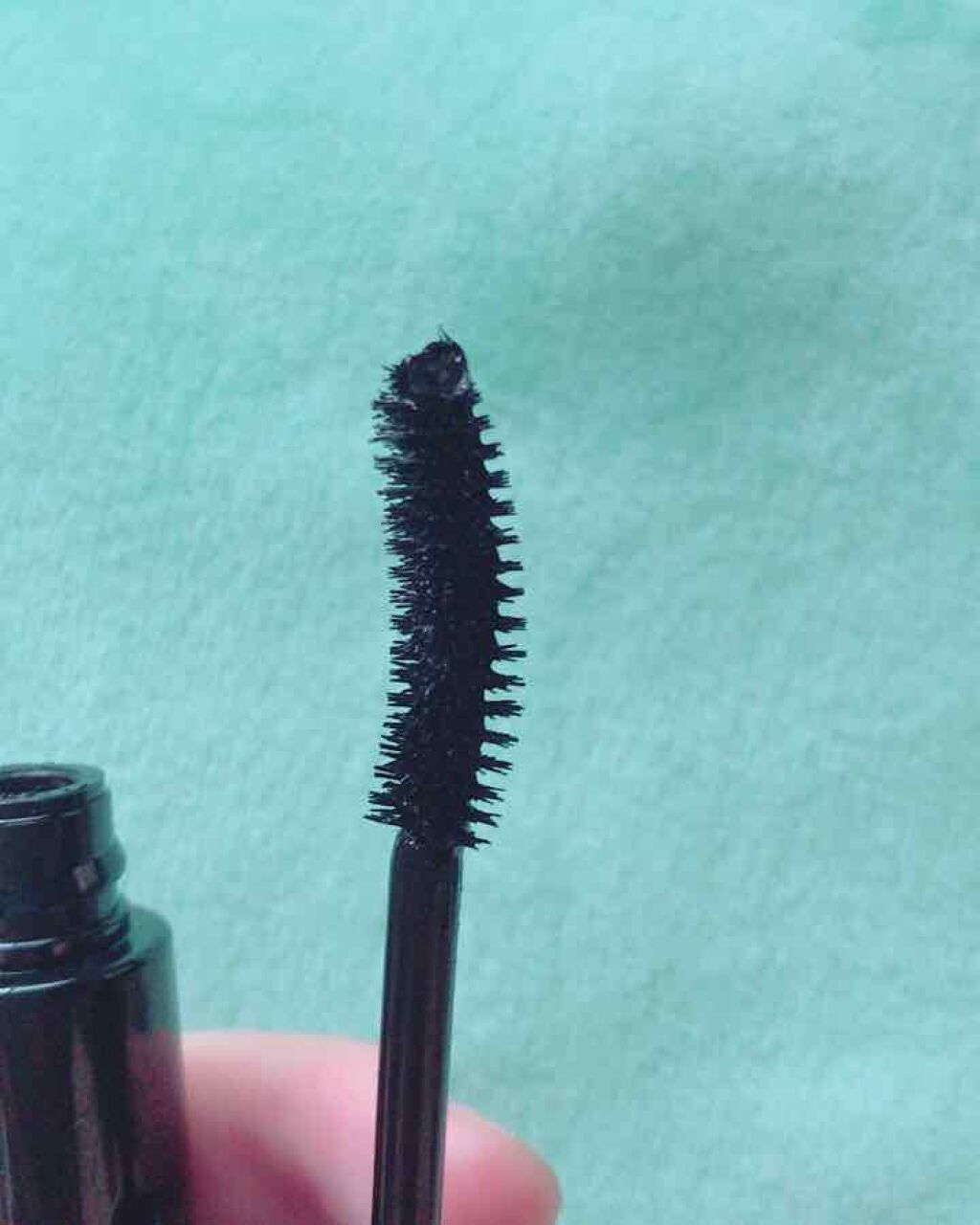 ダブルニーズ パンパンマスカラ 04 ブラウン/TONYMOLY/マスカラを使ったクチコミ（2枚目）